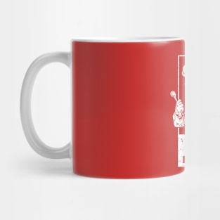 vert der ferk retrocolor - white Mug